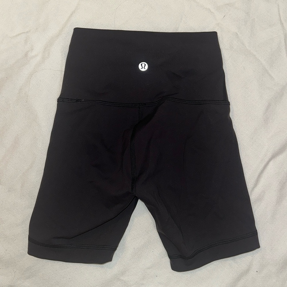 Lululemon bike shorts 6” - size 0